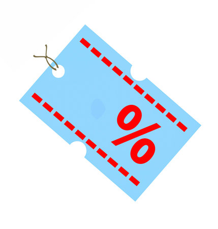 Discount sale iconの写真素材