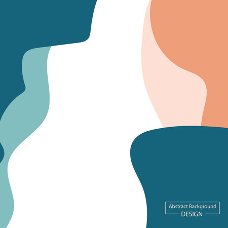 Abstract background with wavy shapes. Vector illustration. Eps10.のイラスト素材