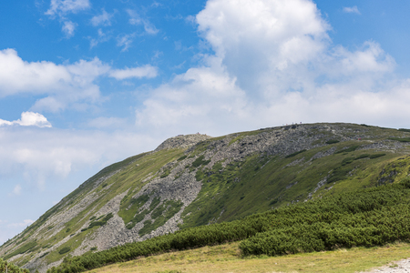 Panorama of the Beskidy Mountainsの写真素材