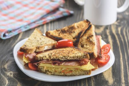 best sandwich in the world - Reuben sandwichの写真素材