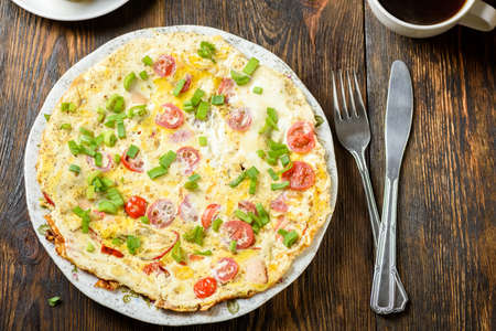 sandwiches with vegetables on a plateの写真素材