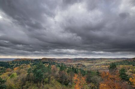 autumnal viewの写真素材