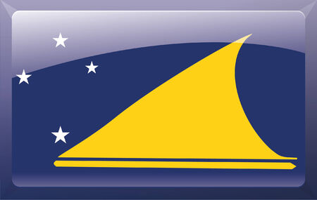 Tokelau flagのイラスト素材