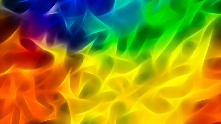 colorful triangle bright rainbow abstract background