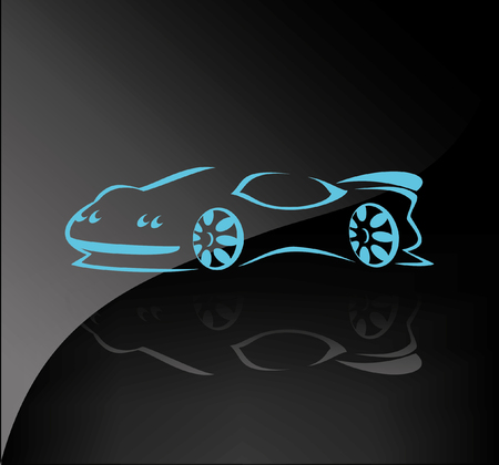 Simple icon: Car Silhouette Designのイラスト素材
