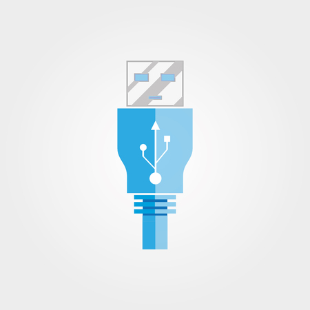 universal serial busのイラスト素材