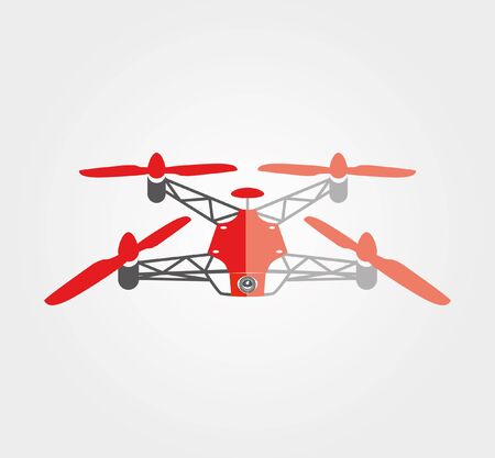 Simple icon: quadrocopterのイラスト素材