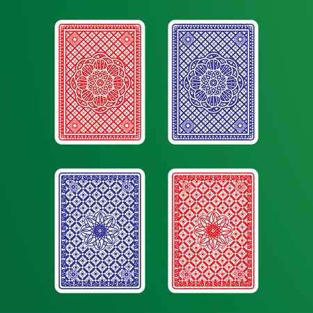 Playing Cards Backのイラスト素材