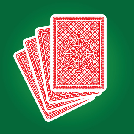 Playing Cards Backのイラスト素材