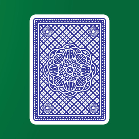 Playing Cards Backのイラスト素材