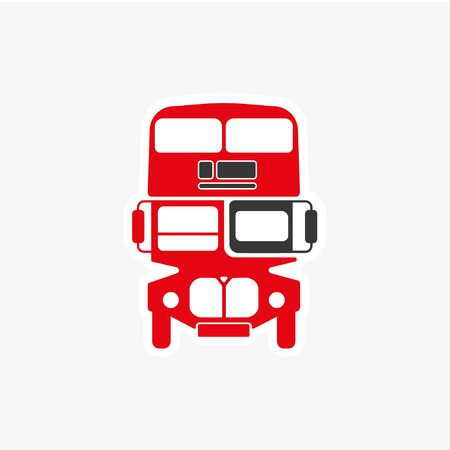 Set of icons on the theme of England and the Kingdom of Great Britain. Colored vector illustration for mobile ideas and design visualization.のイラスト素材