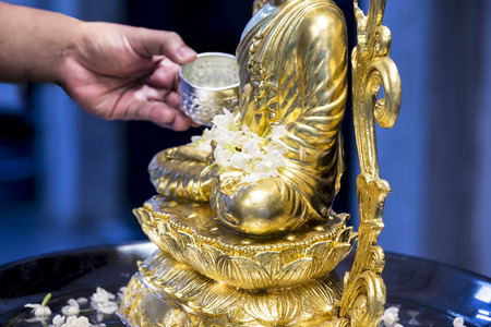 songkran festivalの写真素材