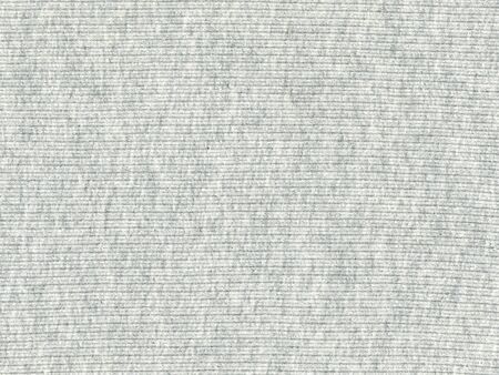 macro scan of ribbed gray cotton material
