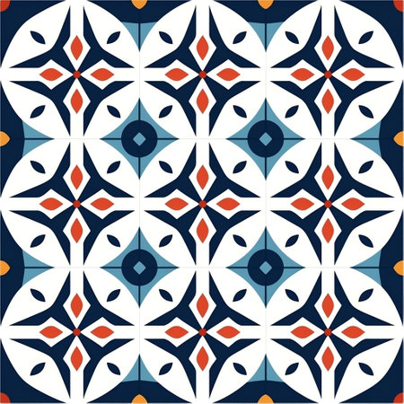 Bold and Beautiful Stylish Turkish Pattern Generative AIの素材