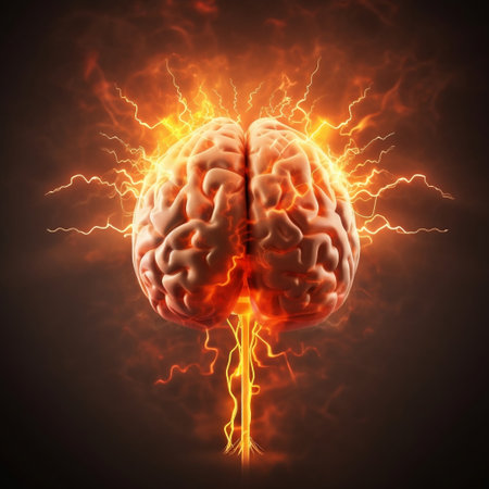 Smart Electric Brain: Lightning Connection Generative AIの素材