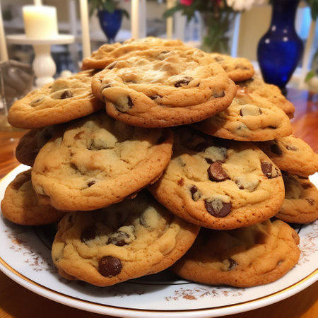 Chocolate Chip Cookies Generative AIの素材