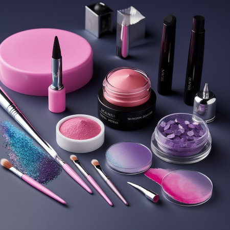 Nail Polish, Dipping Powder, and Manicure Tools AIの素材