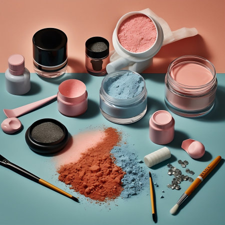 Nail Polish, Dipping Powder, and Manicure Tools AIの素材