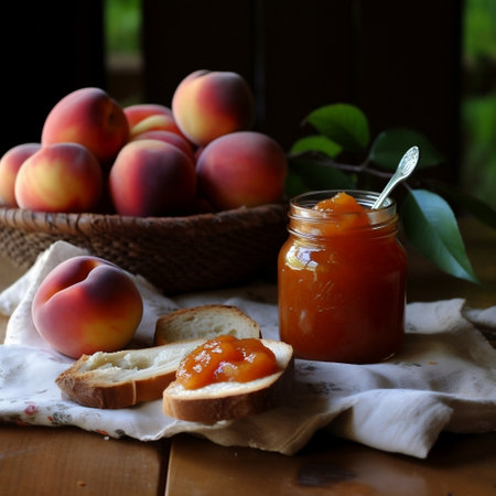 Nectarine Jam Generative AIの素材
