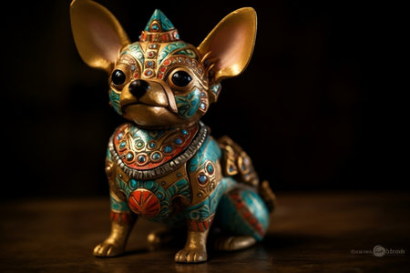 Mexican Chihuahua Canine Image Generative AIの素材