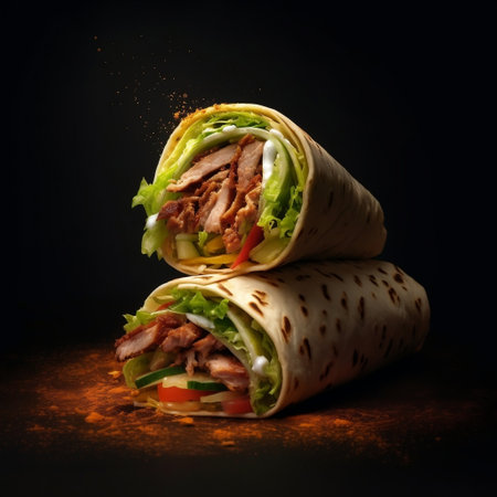 Shawarma Delight Generative AIの素材