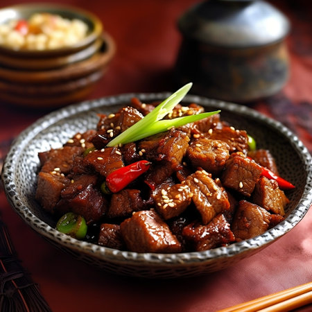 Savory Beef Stir Fry Generative AIの素材