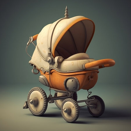 Baby Stroller Generative AIの素材