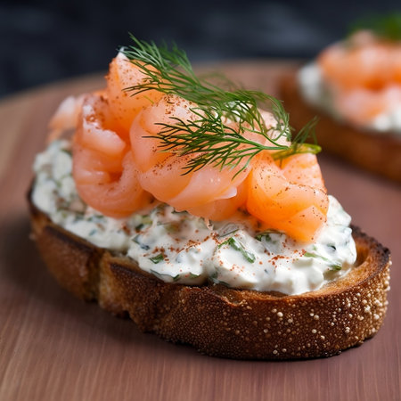 Simple and Elegant Shrimp Dish Generative AIの素材