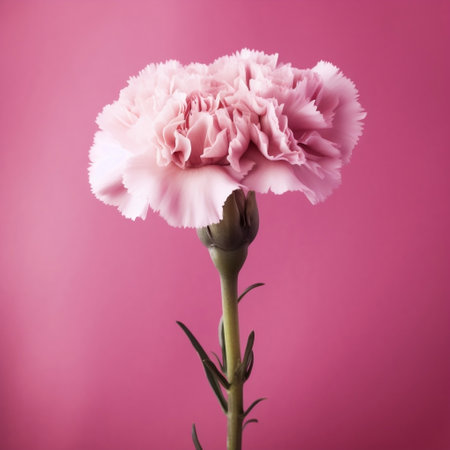 Pink Carnation: Mother's Day Generative AIの素材