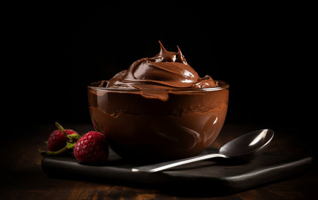 Rich and Indulgent Chocolate Mid Range Delight Generative AIの素材