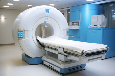 MRI Scanner or Magnetic Resonance Imaging Machine Generative AIの素材