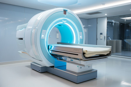 MRI Scanner or Magnetic Resonance Imaging Machine Generative AIの素材