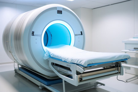 MRI Scanner or Magnetic Resonance Imaging Machine Generative AIの素材