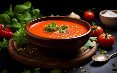 Tomato soup Generative Aiの素材
