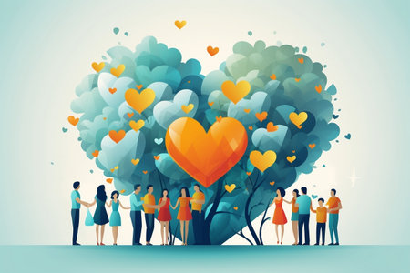 A heart-shaped balloonの素材