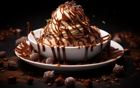 Chocolate Ice cream.の素材