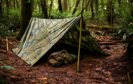 Camping Gear Generative AIの素材