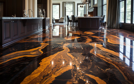 Granite Grandeur Unveiled Bold Beauty in Natural Stone Floorsの素材