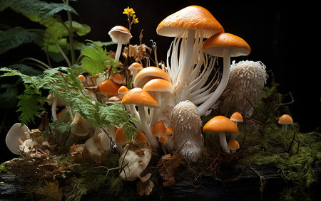A Journey into the World of Mushroom Magicの素材