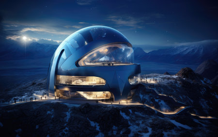 A Journey through an Advanced Astronomical Observatoryの素材