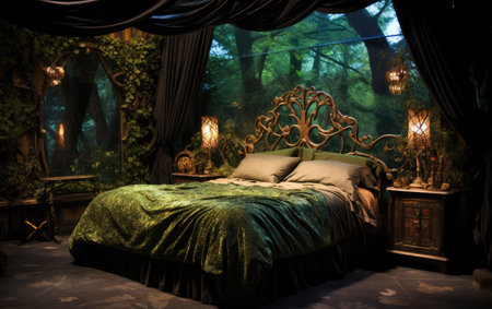 Enchanted Forest Haven Bedの素材