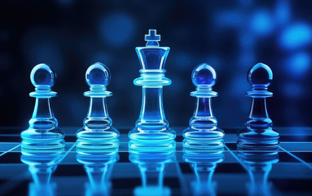 Checkmate Creativity with Chessboard Artの素材