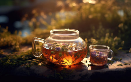 Natural Blur Herbal Infusion Teaの素材