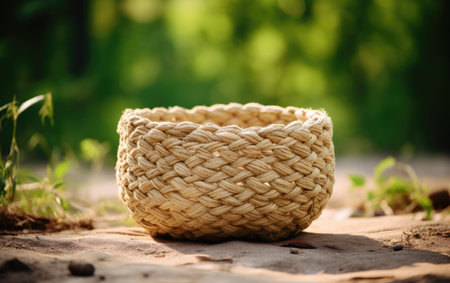 Jute Fiber Basket Outdoorの素材