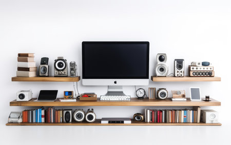 Shelf for Electronic Gadgets Displayの素材