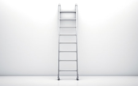 Industrial Metal Ladder Perspectiveの素材