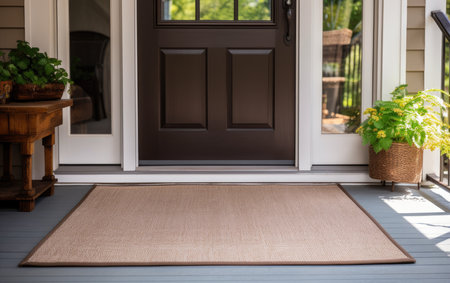 Natural Porch Entrance Sisal Doormatの素材