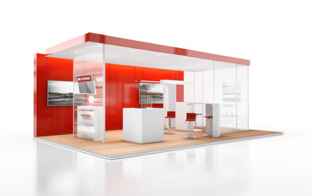 Display at Trade Showの素材