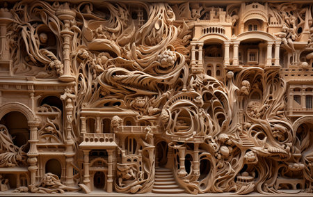 Clay Sculptures Adorning Civic Buildingsの素材