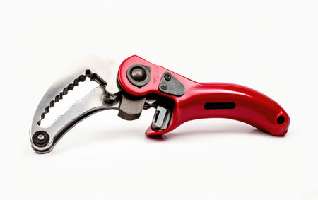 Individual Cutter Pipe Cutting. On White Backgroundの素材